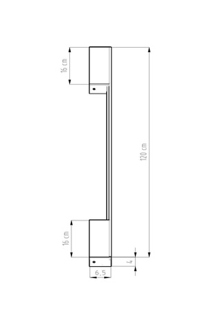 Kinkiet SAPPO M czarny LED 3000K (TH.201) - Thoro Lighting