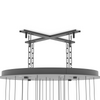 Lampa wisząca SARDENARA czarna (390209) - EGLO