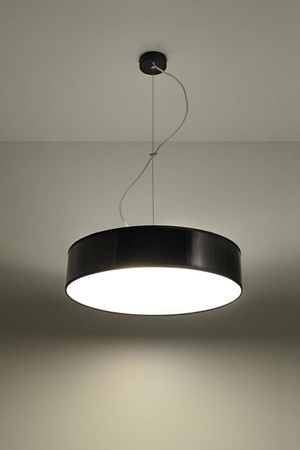 Lampa wisząca ARENA 45 czarna (SL.0118) - Sollux