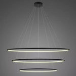 Lampa wisząca Ledowe Okręgi No.3 120cm 4k czarna Dali (LA075/P_120_in_4k_black_Dali) - ALTAVOLA DESIGN