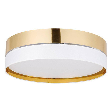 Plafon HILTON biało-złoty Ø 60 (4773) - TK Lighting
