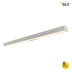 Q-LINE LED ścienna, srebrnoszara, 3000K