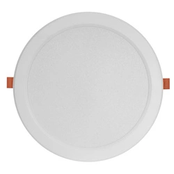 PANEL LED PODTYNKOWY PLAFON SUFITOWY OKRĄGŁY 6W B.CIEPŁA - Syntron