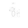 Kinkiet CIRCOLO LED XS 3000k (10808) - Nowodvorski