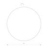 Kinkiet RING LED L (10348) - Nowodvorski