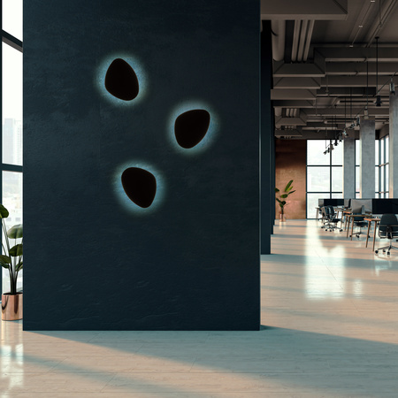 STONE BLACK KINKIET 3 (10632) - TK Lighting