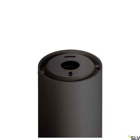 NUMINOS® CL PHASE M, wewnętrzna oprawa sufitowa natynkowa LED, czarna/czarna 3000 K 24° (1004226) - SLV