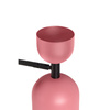 SUPURU W różowa regulowana lampa ścienna / kinkiet z czarną rurką (SUK18020) - Ummo