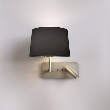 Lampka do Czytania Side by Side Grande USB Matowy Nikiel (1406014) - Astro Lighting