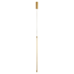 LED PENDANT LAMP 12W 3000K ALUMINIU GOLD (20122 Zambelis) - Zambelis