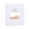 Oprawa przyschodowa EDGE LED czujnik ruchu i zmierzchu kwadrat 1x1,2W 120lm 2700K 230V biały  / tworzywo sztuczne (PL93133) - PAULMANN