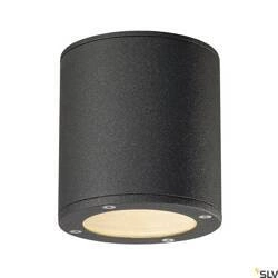 Nowoczesny plafon zewnętrzny SITRA CEILING LIGHT, okrągła, antracyt, GX53, max. 9W, IP44