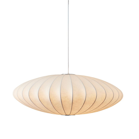 Lampa wisząca SILK FLAT biała 60 cm (ST-2328-60) - Step into Design
