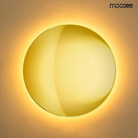 Kinkiet z dotykowym ściemniaczem SHADOW SUN 30 złota (MSE1501100500) - Moosee