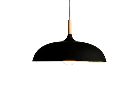Lampa wisząca SAUCER czarna (ST-5219-black) - Step into Design