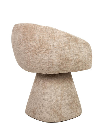 MaMaison krzesło obrotowe PEDRA beżowe (MM1501100298) - MaMaison