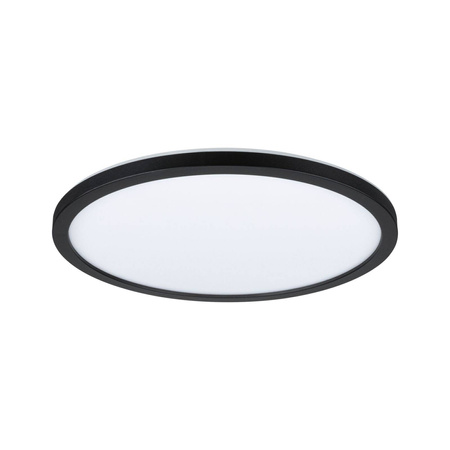 Plafoniera ATRIA SHINE LED Backlight 16W 1600lm okrągła 293mm 3000K 230V czarny matowy / tworzywo sztuczne (PL70998) - PAULMANN