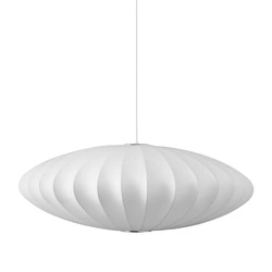 Lampa wisząca SILK FLAT biała 60 cm (ST-2328-60) - Step into Design