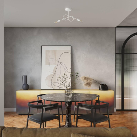 Żyrandol LOOP 2 biały (SL.1471) - Sollux Lighting