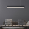 Lampa wisząca Luci M LED CCT Tuya czarna  (LP-1401/1P M BK Smart) - Light Prestige