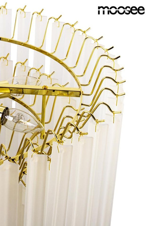 Elegancki złoty żyrandol GORDON 80 złota (MSE1501100563) - Moosee