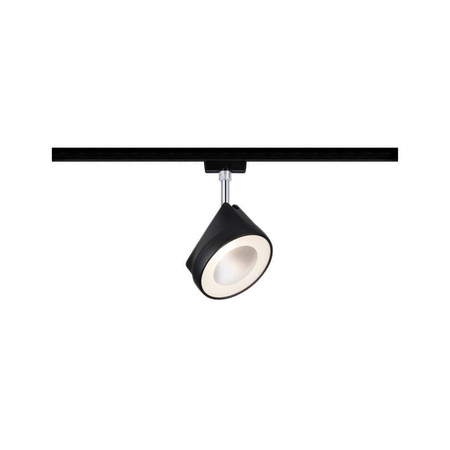 URail System Spot Arena max. 15W Czarny Mat/Chrom 230V Metal ściemniany (PL96924) - PAULMANN