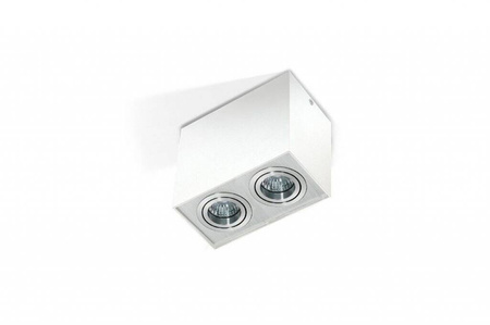 Plafon ELOY 2 white/aluminium (AZ1354 | GM4204-WH-ALU) - AZZARDO