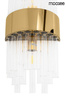 MOOSEE lampa ścienna PORTOFINO złota (MSE010400201) - Moosee