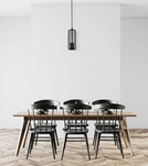 Lampa wisząca SINTRA 1 (LP-975/1P BK) - Light Prestige