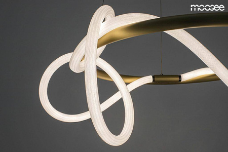 MOOSEE lampa wisząca SERPIENTE 60 złota (MSE010100236) - Moosee