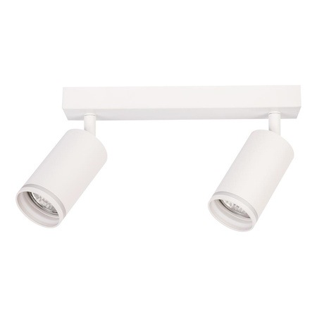 Oprawa Pipe Ring Spot Biały 2xGU10 (ML2070) - Milagro
