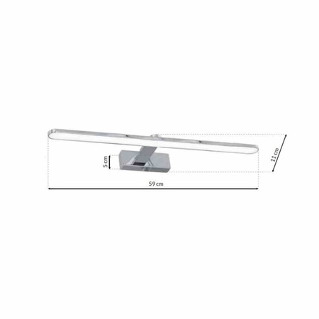 Kinkiet SPLASH CHROME 60cm 12W LED (ML5614) - Milagro