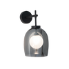 WALL LAMP G9 SMOKE-OPAL GLASS (22052 Zambelis) - Zambelis