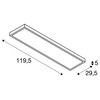Lampa sufitowa natynkowa LED PANEL 4000K, kolor biały (1001506) - SLV