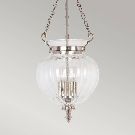 Lampa wisząca  Finsbury Park (FP-P-M-POL-NCKL) - Elstead Lighting