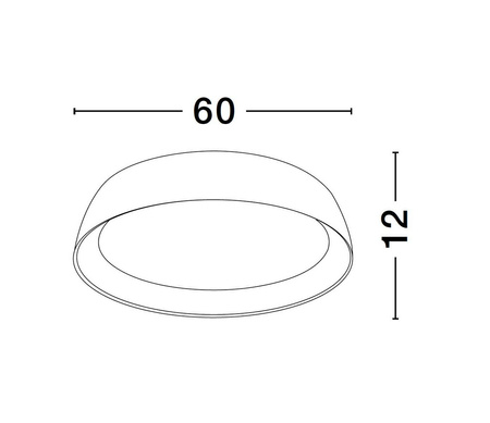 Plafon wewnętrzny CARACOLLO (LE44812) - Luces Exclusivas