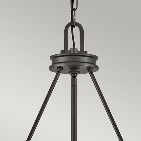Żyrandol Collier - 5 źródeł światła - Zgaszona czerń (HK-COLLIER5-BX) - Elstead Lighting