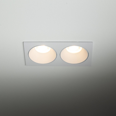 Lampa wpuszczana PRISMA DUO WHITE 2 XGU10 (10580) - TK Lighting