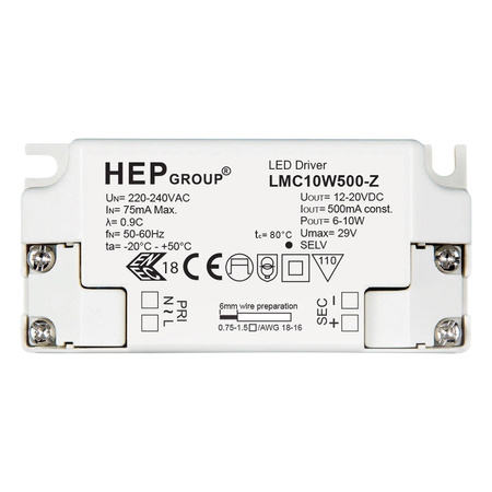 Zasilacze i Transformatory  LED Driver CC 700mA 6-10W (6008022) - Astro Lighting