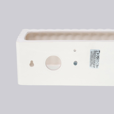 Kinkiet ceramiczny RIGATA biały (SL.1885) - Sollux Lighting