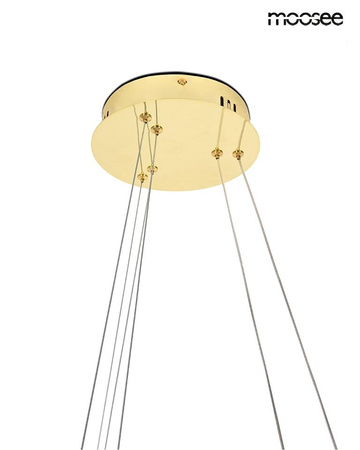 MOOSEE lampa wisząca ANILLO 2 złota (MSE1501100599) - Moosee