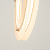 PENDANT LED LIGHT 11W 3000K ALUMINIUM-GLASS GOLD (23030 Zambelis) - Zambelis