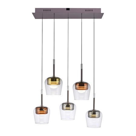 Lampa na pilota i aplikację, z płynną regulacją wysokości Q-KON MULTIKOLOR (2743-70) - Paul Neuhaus