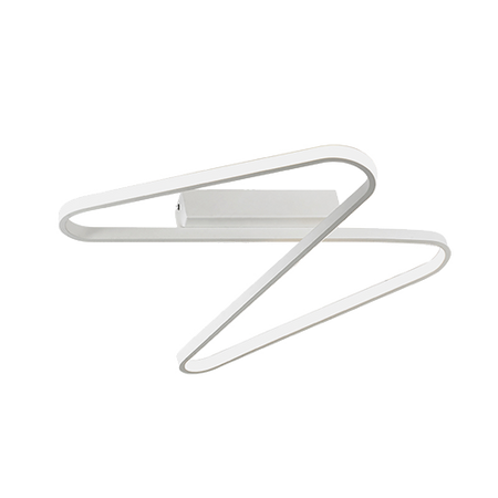 CEILING LIGHT 38W 3000K ALUMINUM&SILICON SANDY WHITE (2065 Zambelis) - Zambelis