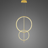 Lampa wisząca Linea No.5 60/40cm złota 4k (LA087/2P_60_40_100_4k_gold) - ALTAVOLA DESIGN