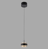PURE FALLING RINGS LAMPA WISZĄCA CZARNA (2503-18) - Paul Neuhaus
