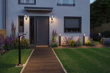 Oprawa elewacyjna MERANO LED PIR IHF 14W 950lm 3000K IP44 230V antracyt aluminium (PL94857) - PAULMANN