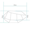 Lampa ogrodowa kamień DIAMOND S LED RGBW 16 kolorów 27 cm (ES-ST013) - Step into Design