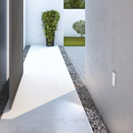 OUTDOOR WALL STEP LIGHT LED 1,5W WHITE (E187 Zambelis) - Zambelis