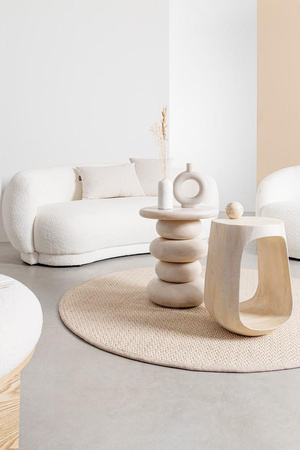 BIZZOTTO stolik kawowy LOPEZ beżowy (0747184) - Bizzotto